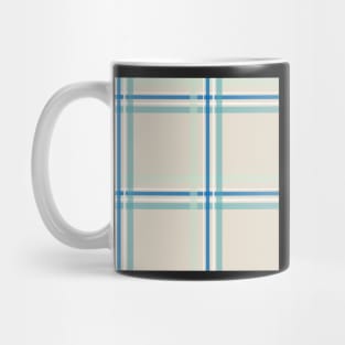 CLARK PLAID PILLOWS SUNNY BEACH COLORS PATTERN DESIGN FOR PILLOWS, THROWS, BLANKETS, DUVET COVER Mug